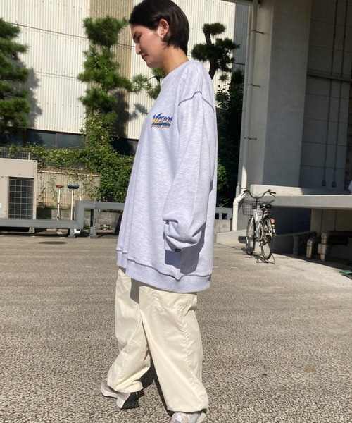 【セール】VISION STREET WEAR バックプリント クルーネック トレーナー（スウェット）｜VISION STREET WEAR（ヴィジョンストリートウェア）