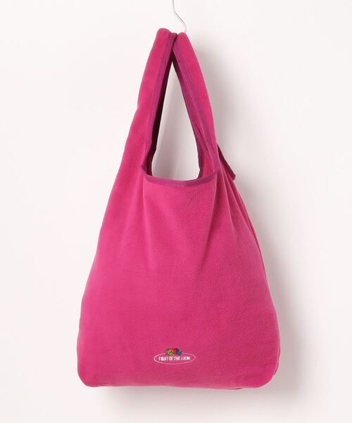 FRUIT OF THE LOOM(フルーツオブザルーム)の「FRUIT OF THE LOOM / FTL FREECE TOTE BAG / 80677700(トートバッグ・レディース・グレー/オレンジ/ネイビー/グリーン/ピンク/ブラウン・ONESIZE)」の18枚目の写真