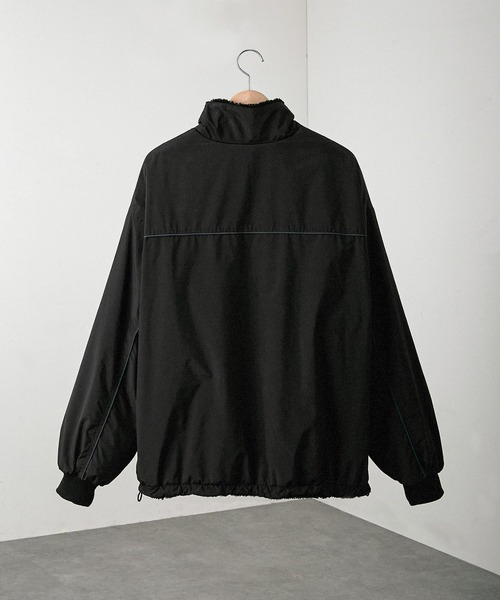 Alfred Alex(アルフレッドアレックス)の「【Alfred Alex】2WAYリバーシブル ドロストトラックブルゾン(ブルゾン・レディース・チャコール/ブラック・L/M)」の17枚目の写真