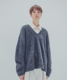 DRESSLAVE（ドレスレイブ）の「fox cashmere vneck pullover