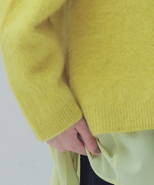 DRESSLAVE（ドレスレイブ）の「fox cashmere vneck pullover