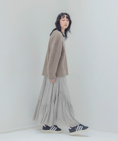 DRESSLAVE（ドレスレイブ）の「fox cashmere vneck pullover