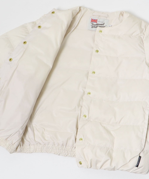 Traditional Weatherwear(トラディショナルウェザーウェア)の「Traditional Weatherwear ARKLEY DOWN PA(ダウンジャケット/コート・レディース・ブラック/オフホワイト・34)」の6枚目の写真