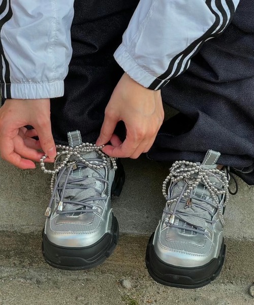 LA VORAGINE（ラ ヴォラジネ）の「パールリボンチャーム（チャーム・レディース・シルバー/ホワイト/ブラック・FREE）」の8枚目の写真