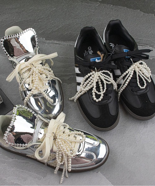 LA VORAGINE（ラ ヴォラジネ）の「パールリボンチャーム（チャーム・レディース・シルバー/ホワイト/ブラック・FREE）」の10枚目の写真