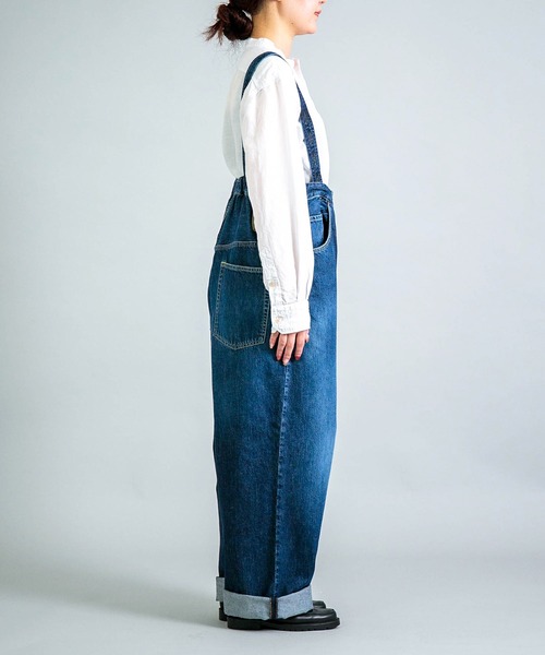 OMNIGOD womens / オムニゴッド] 10ozデニム 5Pハンギングパンツ