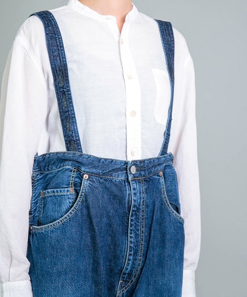 OMNIGOD womens / オムニゴッド] 10ozデニム 5Pハンギングパンツ