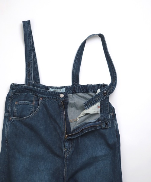 OMNIGOD womens / オムニゴッド] 10ozデニム 5Pハンギングパンツ