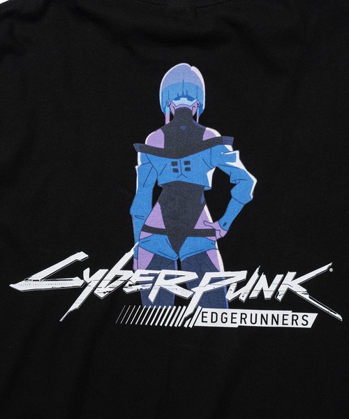 サイバーパンク LUCY ロンTee / Cyberpunk: 早い者勝ち サイバーパンク