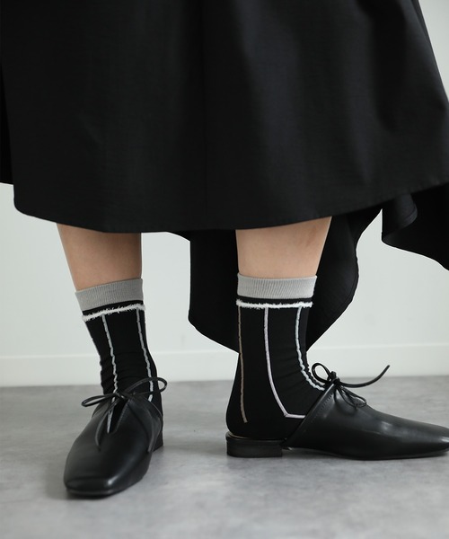 aimoha（アイモハ）の「【moyo】ミュール（その他シューズ・レディース・ブラック/ホワイト・22.5cm/23.0cm/23.5cm/24.0cm/24.5cm/25.0cm）」の10枚目の写真