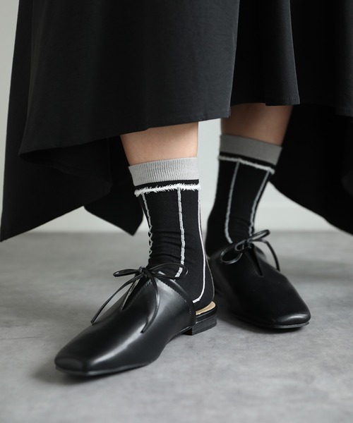 aimoha（アイモハ）の「【moyo】ミュール（その他シューズ・レディース・ブラック/ホワイト・22.5cm/23.0cm/23.5cm/24.0cm/24.5cm/25.0cm）」の12枚目の写真