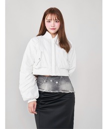 ダーリッチ darich カラーライダースジャケット ホワイト WHT ダーリッチ darich カラーライダースジャケット ホワイト WHT