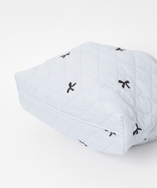 poiregnee（ポワニェ）の「［select］リボンキルティングバッグ（ショルダーバッグ・レディース・ホワイト/ブルー・FREE）」の12枚目の写真