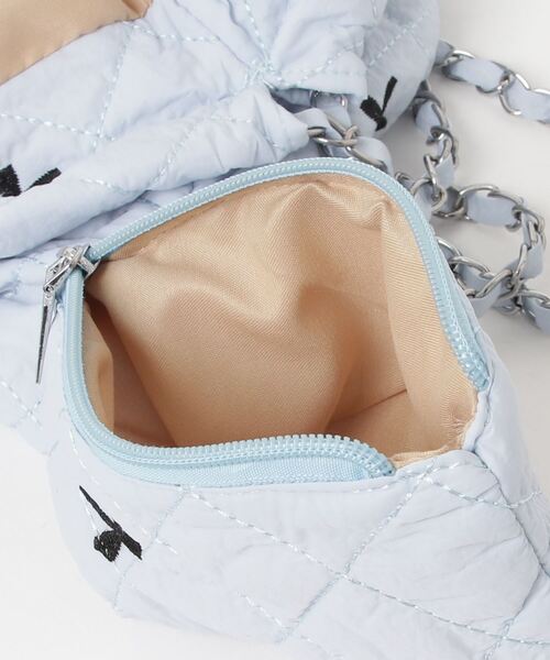 poiregnee（ポワニェ）の「［select］リボンキルティングバッグ（ショルダーバッグ・レディース・ホワイト/ブルー・FREE）」の14枚目の写真