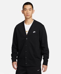 NIKE（ナイキ）の「ナイキ クラブ メンズ ニット フェアウェイ カーディガン / Nike Club Men's Knit Fairway Cardigan FN3899-010 Black（カーディガン/ボレロ）」