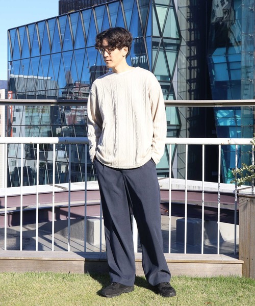 Right-on(ライトオン)の「【NEOSARTIC】モールスキンワイドパンツ(その他パンツ・メンズ・ブラック/ネイビー/ダークグレー・L/XL/M)」の20枚目の写真