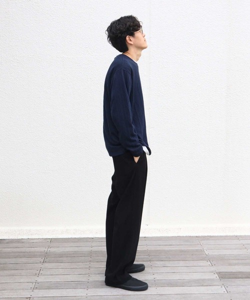 Right-on（ライトオン）の「【NEOSARTIC】モールスキンワイドパンツ