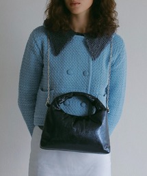 EFOLE（エフォル）の「Metallic padded 2way bag / メタリック パデット 2wayバッグ（ハンドバッグ）」