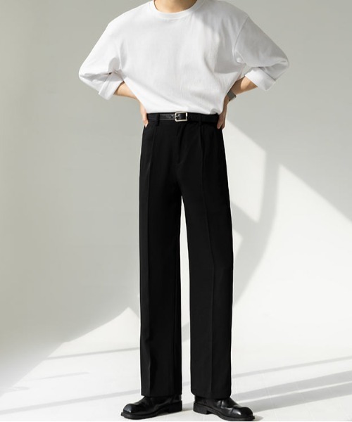 Otte(オッテ)の「retoro stylish slacks(スラックス・メンズ・ブラック・MEDIUM/SMALL/LARGE/X-LARGE)」の5枚目の写真
