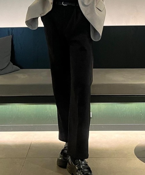 Otte(オッテ)の「retoro stylish slacks(スラックス・メンズ・ブラック・MEDIUM/SMALL/LARGE/X-LARGE)」の10枚目の写真