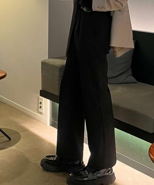 Otte(オッテ)の「retoro stylish slacks(スラックス・メンズ・ブラック・MEDIUM/SMALL/LARGE/X-LARGE)」の11枚目の写真