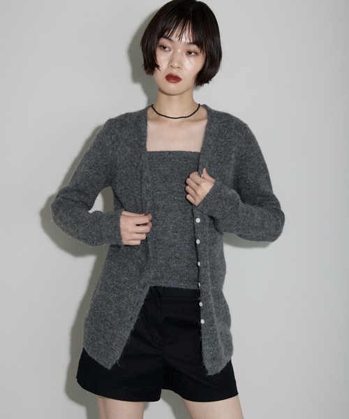 ビスチェセットニットカーディガン（ニット/セーター）｜leimn