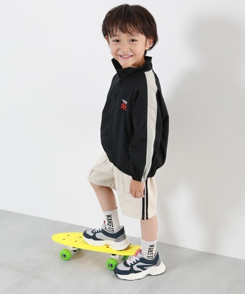 devirock（デビロック）の「【みんつく】手を使わず立ったまま履ける 軽量 防水スニーカー（スニーカー・キッズ・ブルー系/シルバー/ブラック/エメラルド・17.0cm/18.0cm/19.0cm/20.0cm/21.0cm/22.0cm/23.0cm/24.0cm）」の5枚目の写真