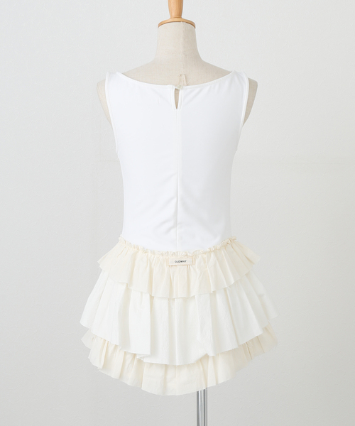 GLOWNY/グロウニー】 GIRLFRIEND BLOOM MINI DRESS（ワンピース