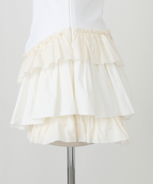 GLOWNY/グロウニー】 GIRLFRIEND BLOOM MINI DRESS（ワンピース