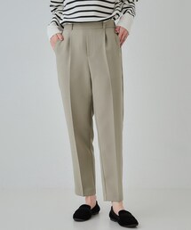 SHOO・LA・RUE | 【SS-3L/洗える/通勤・セレモニーにも】しなやかな身のこなしが叶う ストレッチテーパードパンツ(その他パンツ)