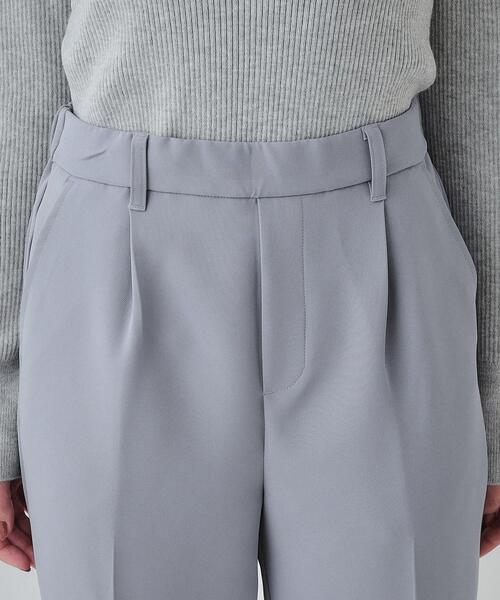 SHOO・LA・RUE（シューラルー）の「【SS-3L/洗える/通勤・セレモニーにも】しなやかな身のこなしが叶う ストレッチテーパードパンツ（その他パンツ・レディース・ライトブルー/ブラウン系その他/ブラック/ナチュラル・04/03/02/01/10/05）」の21枚目の写真