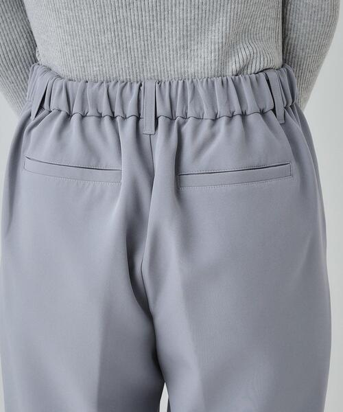 SHOO・LA・RUE（シューラルー）の「【SS-3L/洗える/通勤・セレモニーにも】しなやかな身のこなしが叶う ストレッチテーパードパンツ（その他パンツ・レディース・ライトブルー/ブラウン系その他/ブラック/ナチュラル・04/03/02/01/10/05）」の20枚目の写真