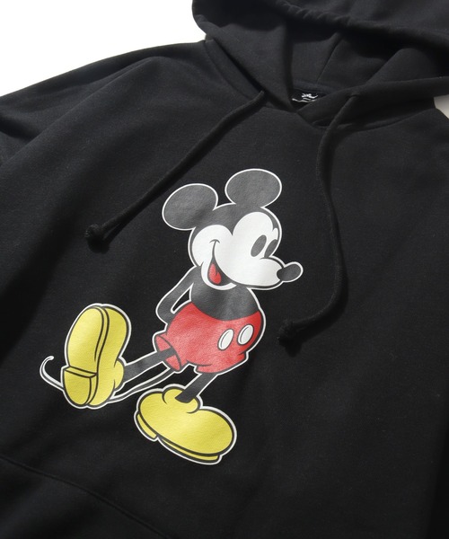 LOVE BOAT（ラブ・ボート）の「【Disney/ディズニー】×【LOVE BOAT/ラブボート】オーバーサイズ 裏毛 プルオーバーパーカー（パーカー・レディース・ブラック/ホワイト・L/XL/M）」の11枚目の写真