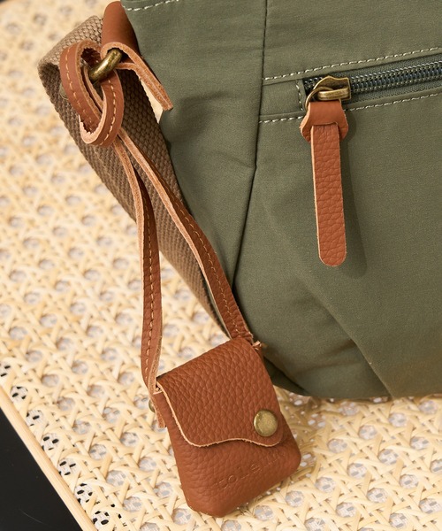 toleur（トーラ）の「【toleur】コットンナイロンショルダー 11959 ※（ショルダーバッグ・レディース・ブラック/ライトグレー/イエロー/カーキ・FREE）」の6枚目の写真