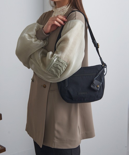 toleur（トーラ）の「【toleur】コットンナイロンショルダー 11959 ※（ショルダーバッグ・レディース・ブラック/ライトグレー/イエロー/カーキ・FREE）」の19枚目の写真