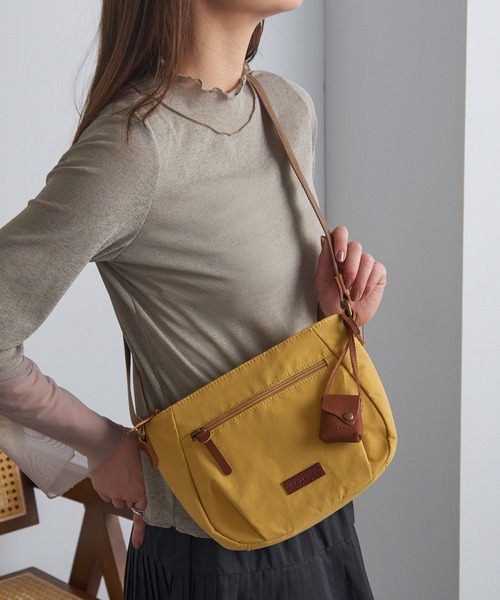 toleur（トーラ）の「【toleur】コットンナイロンショルダー 11959 ※（ショルダーバッグ・レディース・ブラック/ライトグレー/イエロー/カーキ・FREE）」の12枚目の写真