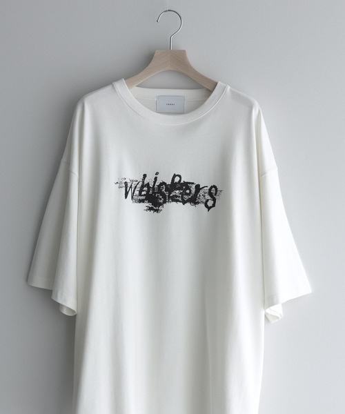 remer（リメール）の「loose graphic over Tee / ルーズグラフィックオーバーTシャツ（Tシャツ/カットソー・メンズ・ブラック系その他/ホワイト系その他/ホワイト系その他2/ブラック系その他3/ブラック系その他2/ホワイト系その他3・X-SMALL/SMALL/MEDIUM/LARGE）」の2枚目の写真