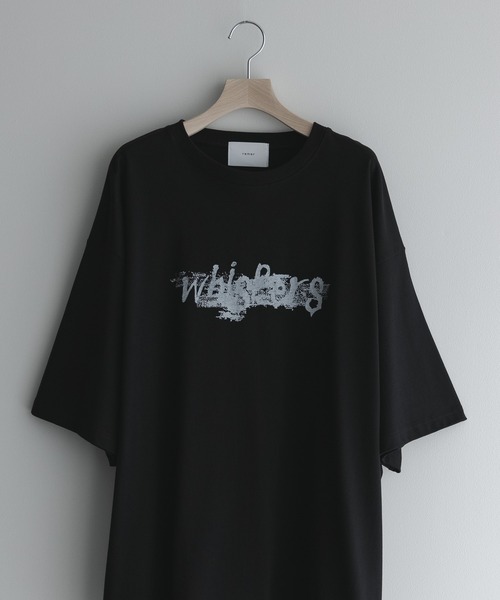 remer（リメール）の「loose graphic over Tee / ルーズグラフィックオーバーTシャツ（Tシャツ/カットソー・メンズ・ブラック系その他/ホワイト系その他/ホワイト系その他2/ブラック系その他3/ブラック系その他2/ホワイト系その他3・X-SMALL/SMALL/MEDIUM/LARGE）」の5枚目の写真