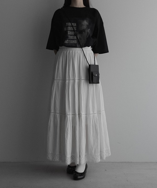 remer（リメール）の「loose graphic over Tee / ルーズグラフィックオーバーTシャツ（Tシャツ/カットソー・メンズ・ブラック系その他/ホワイト系その他/ホワイト系その他2/ブラック系その他3/ブラック系その他2/ホワイト系その他3・X-SMALL/SMALL/MEDIUM/LARGE）」の13枚目の写真