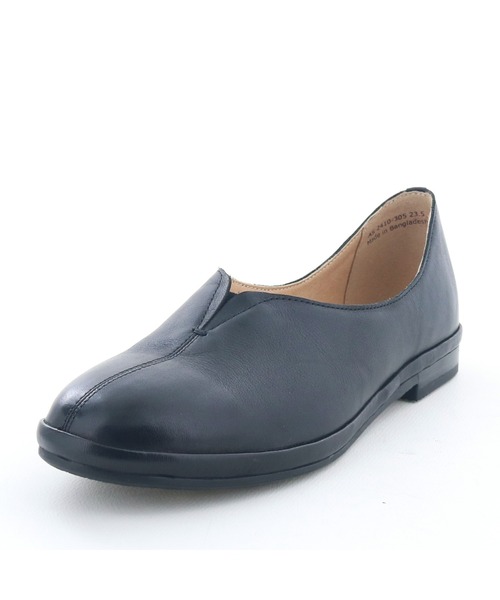 あしながおじさん（アシナガオジサン）の「軽量｜スリッポンシューズ　1610041（スリッポン・レディース・ホワイト/ブラック/マスタード・24.5cm/24cm/23.5cm/23cm/22.5cm）」の20枚目の写真