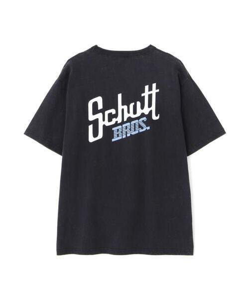 Schott ショット SNOWWASH T-SHIRT Schott BROS 半袖Tシャツ Schott/ショット/SNOWWASH T-SHIRT Schott BROS./スノー