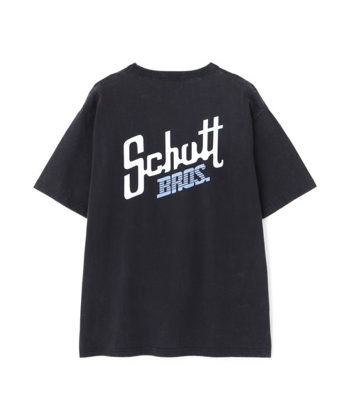 Schott ショット SNOWWASH T-SHIRT Schott BROS 半袖Tシャツ Schott/ショット/SNOWWASH T-SHIRT Schott BROS./スノー