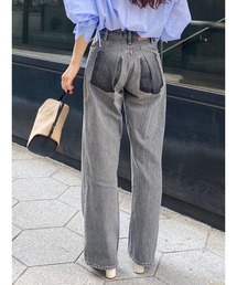 Ungrid | リメイクデザインルーズデニム(デニムパンツ)