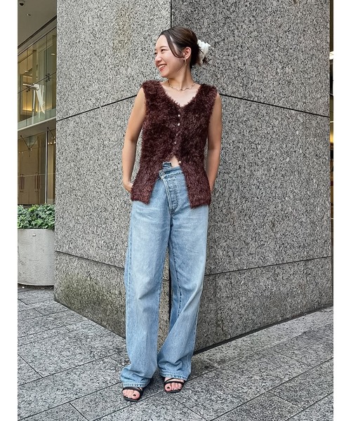 リメイクデザインルーズデニム（デニムパンツ）｜Ungrid（アン