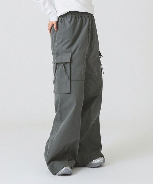 セール】ストラップ カーゴ ワイド パンツ（カーゴパンツ）｜Ray BEAMS