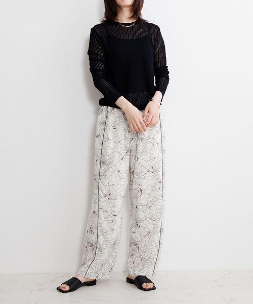 HIMIKO（ヒミコ）の「【Made in Japan】【HIMIKO】パンチングレザーフラットミュールサンダル/651214（サンダル・レディース・ピンク/シルバー/ブラック・23.5cm/24.5cm/22.0cm/22.5cm/23.0cm/24.0cm/25.0cm）」の9枚目の写真