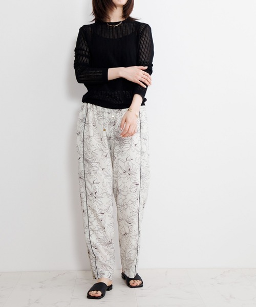 HIMIKO（ヒミコ）の「【Made in Japan】【HIMIKO】パンチングレザーフラットミュールサンダル/651214（サンダル・レディース・ピンク/シルバー/ブラック・23.5cm/24.5cm/22.0cm/22.5cm/23.0cm/24.0cm/25.0cm）」の10枚目の写真
