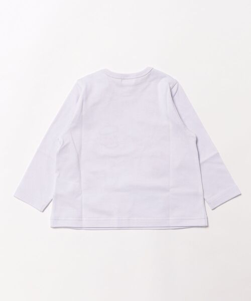 KP（ケーピー）の「日本製/トラベルmimi長袖Tシャツ(80～90)（Tシャツ/カットソー・キッズ・ラベンダー/レッド・90cm/80ｃｍ）」の3枚目の写真