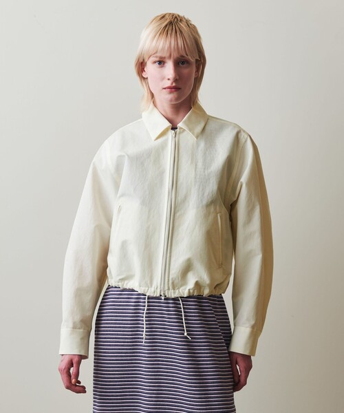 Steven Alan（スティーブンアラン）の「＜Steven Alan＞ブリュード プロテインファイバークロス シャツ ジャケット（ブルゾン・レディース・ブラック/ホワイト・S/M）」の4枚目の写真