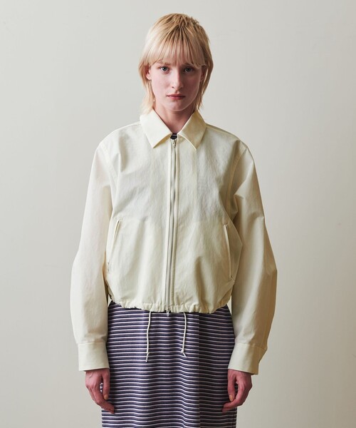 Steven Alan（スティーブンアラン）の「＜Steven Alan＞ブリュード プロテインファイバークロス シャツ ジャケット（ブルゾン・レディース・ブラック/ホワイト・S/M）」の9枚目の写真